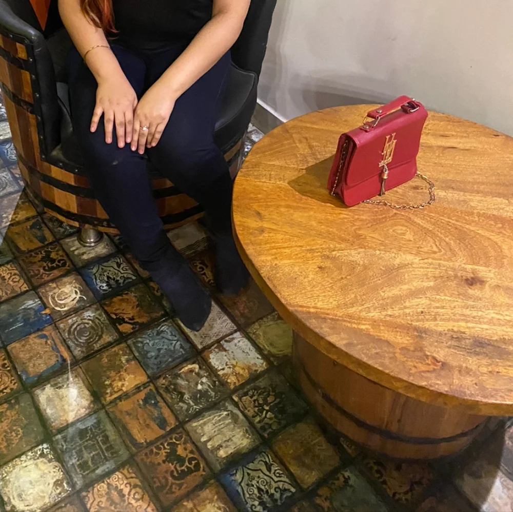 Red Sling Bag - Picture 3 of 4